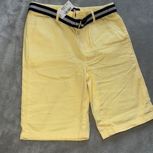 Children’s Place shorts NWT yellow